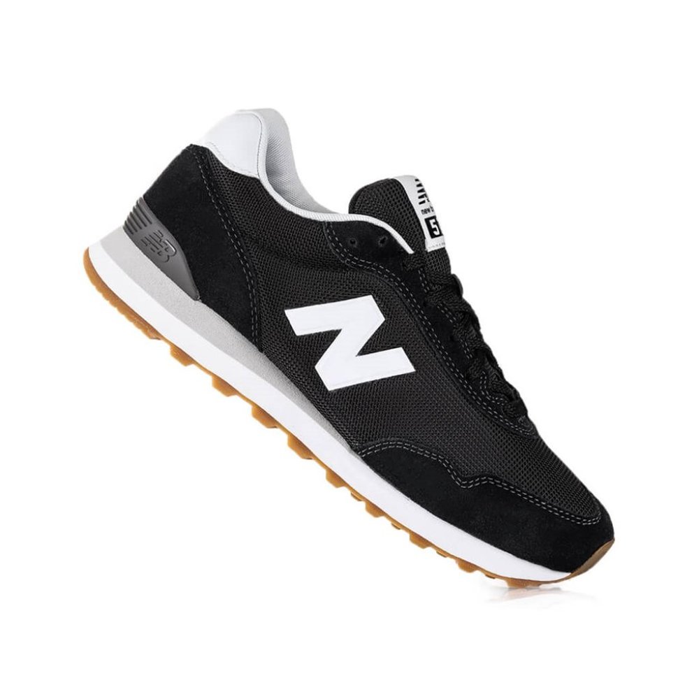 New Balance 515 V3 Low Mens Casual Shoes Black White ML515HL3 NEW Multi Sz - Picture 5 of 6